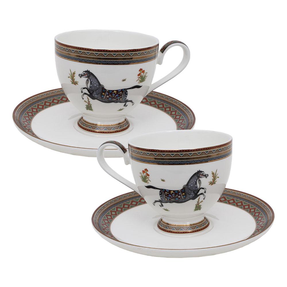 My Sister's Attic  Hermes Hermès Set of 2 Tea Cups with Box