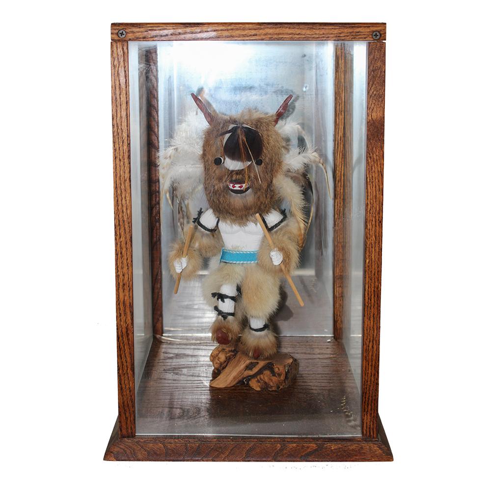 My Sister's Attic | Other Deer Antelope Kachina in Glass Box