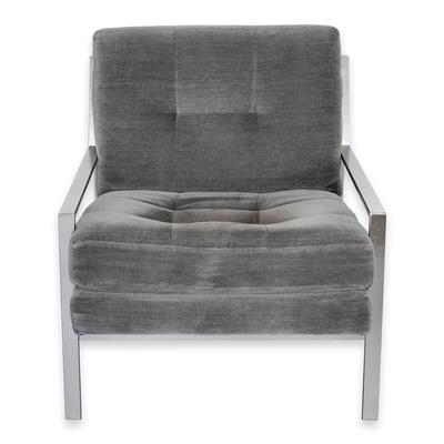 Z. Gallerie Grey Axel Accent Chair