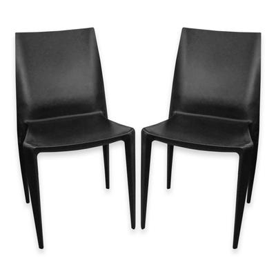 Pair of Black Bellini Chairs